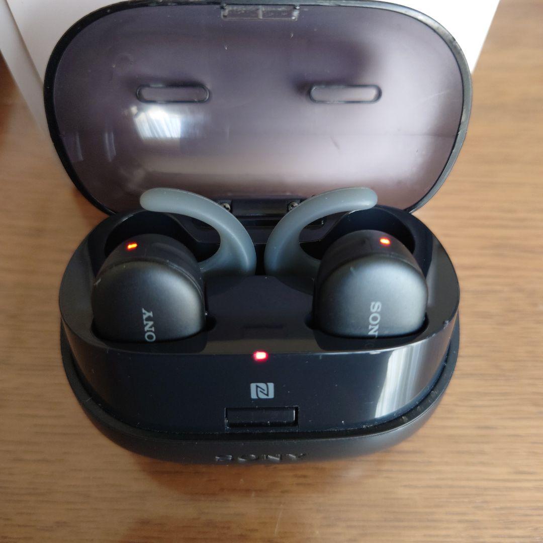 ソニー ワイヤレスステレオヘッドセット WF-SP900 ブラック