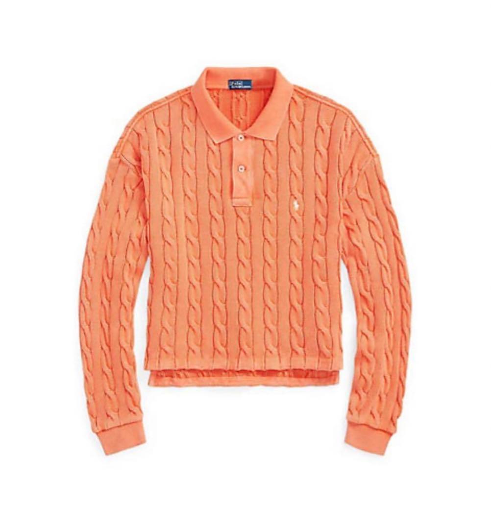 【新品タグ付】POLO RALPH LAUREN ケーブルニット コットン