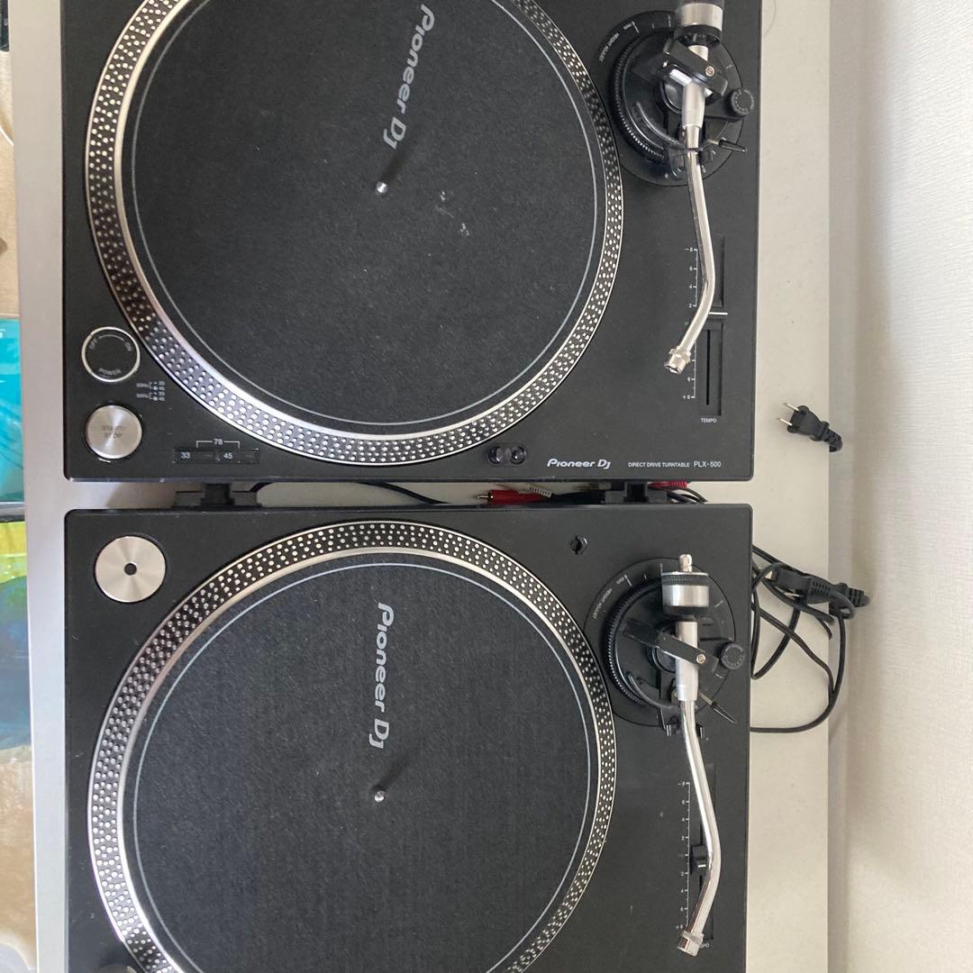 Pioneer DJ PLX-500 (スピーカー、レコード針付き)