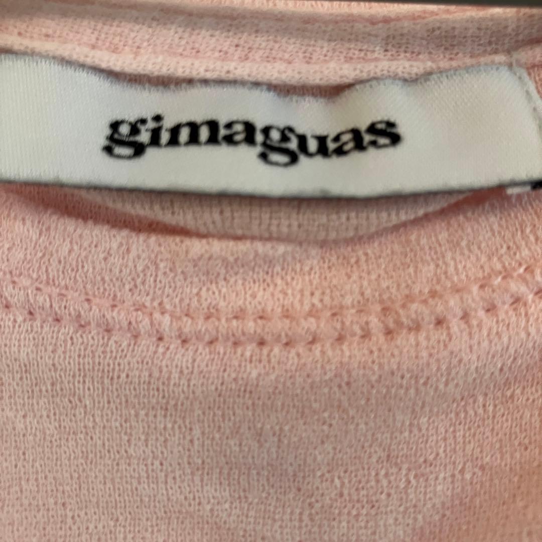 gimaguas ピンク 半袖Tシャツ