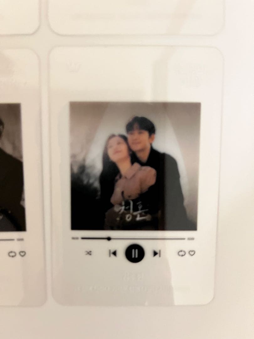 涙の女王 韓国盤正規品 ost付属 プレイリストカード 12種　コンプリート！