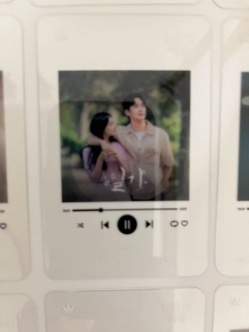 涙の女王 韓国盤正規品 ost付属 プレイリストカード 12種　コンプリート！