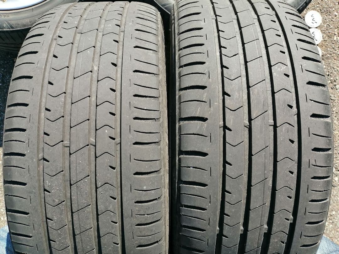秋田発スバル純正OPSAA17インチ215/45R17夏タイヤ4本セットBBS風