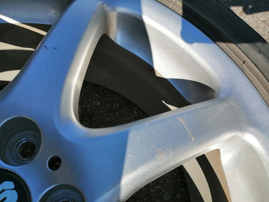 秋田発スバル純正OPSAA17インチ215/45R17夏タイヤ4本セットBBS風