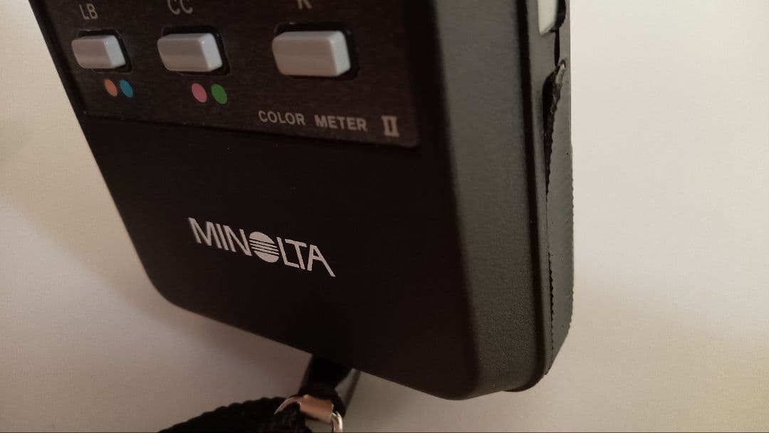 MINOLTA COLOR METER II デジタルカラーメーター　説明書付き