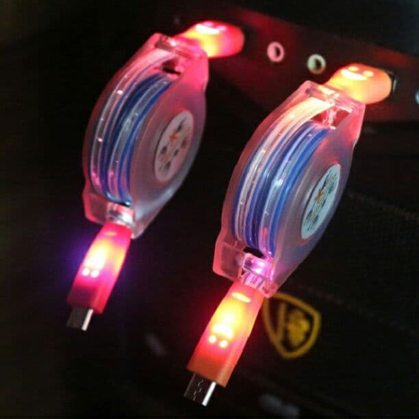 ⭐ピカピカ光る充電器⭐