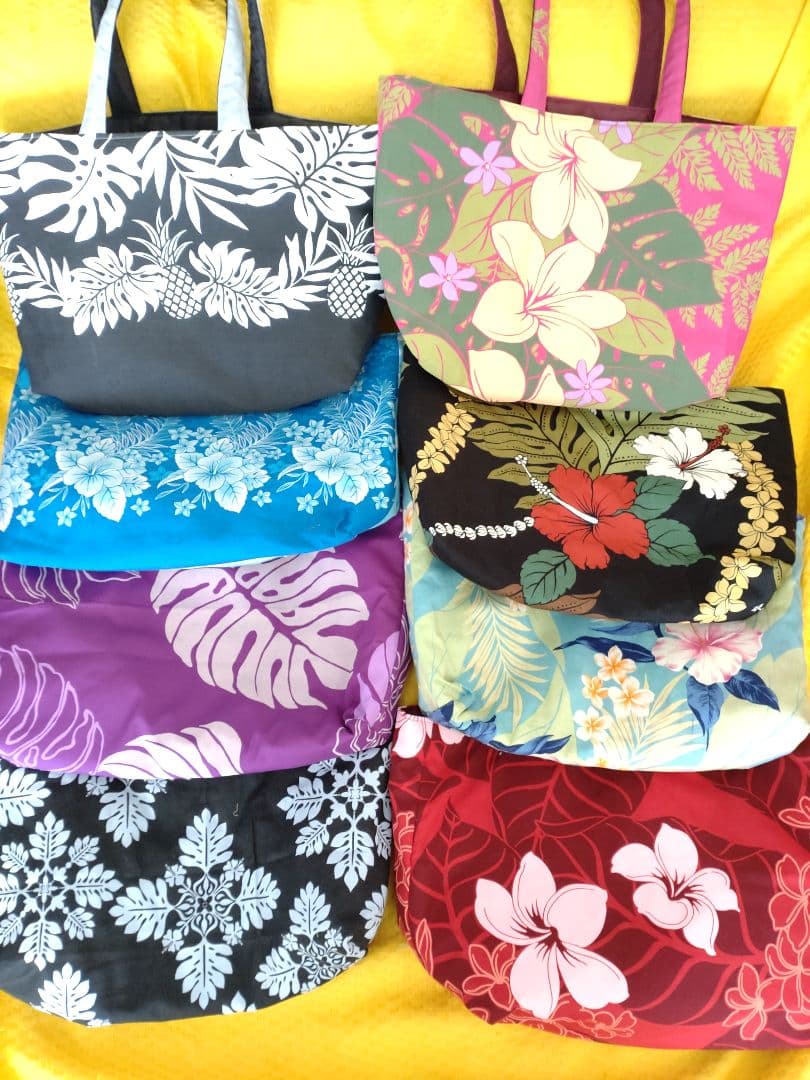 【お約束の品】まとめ７点分 トートバッグ サブ ショルダー ハワイ ハンドメイド