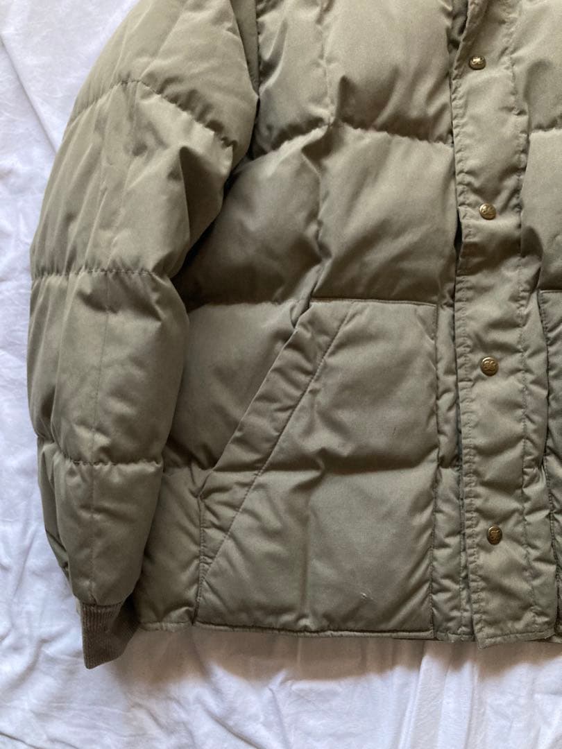 【希少】80s USA製エディバウアー ダウンジャケット XL 黒タグ アメリカ