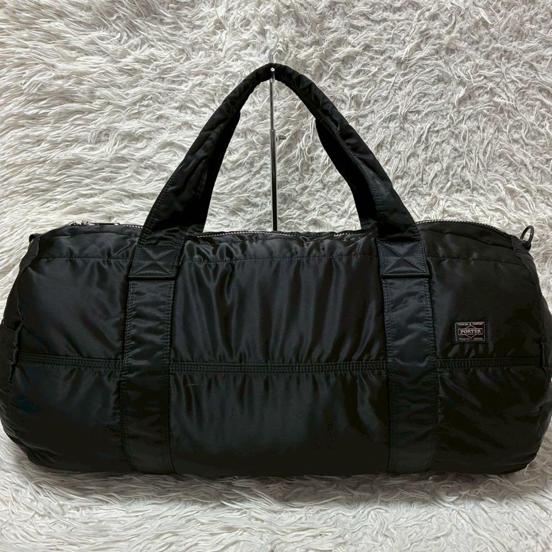 ロゴ極美品✨️PORTER ポーター タンカー ボストンバッグ 2way XL