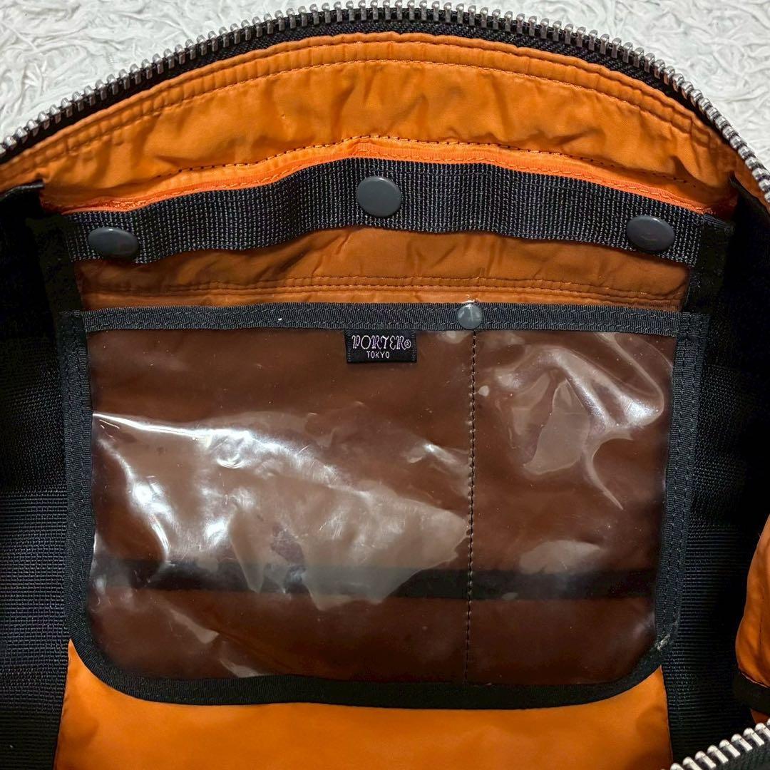 ロゴ極美品✨️PORTER ポーター タンカー ボストンバッグ 2way XL