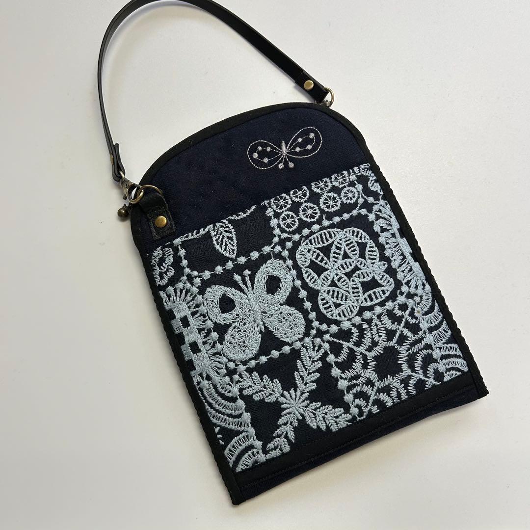 ミナペルホネン　メガネケース　キルト　wolf 専用