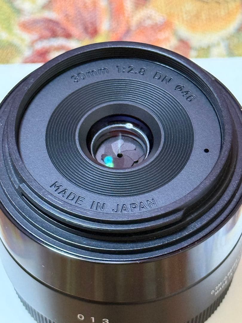 SIGMA 30mm F2.8 DN レンズ　SONY Eマウント用