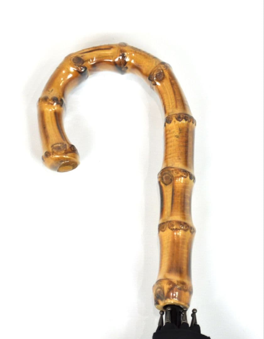 サンバリア100 日傘　長傘　Mサイズ ストライプ　グレー