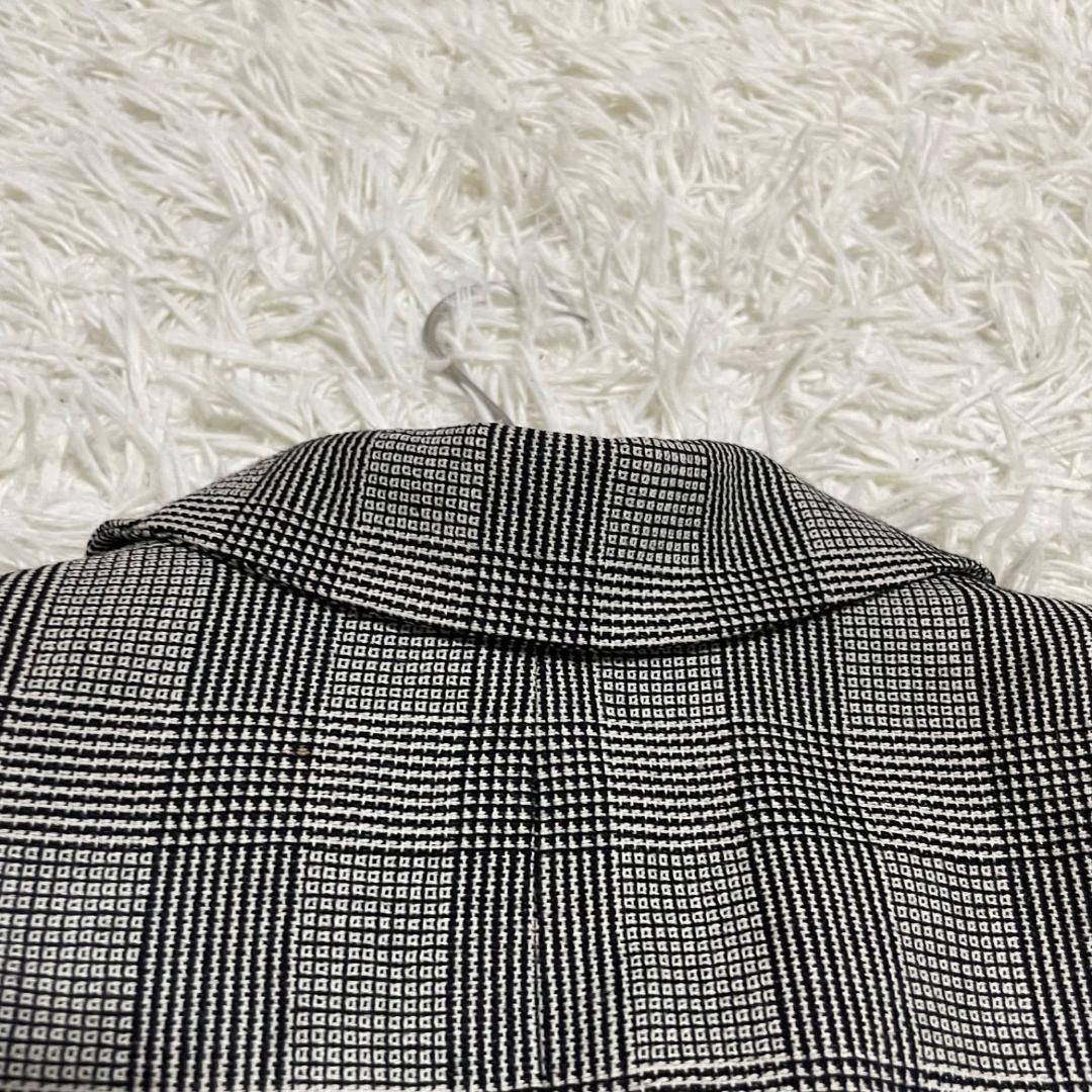 14376✨CELINE セリーヌ グレンチェック テーラードジャケット L