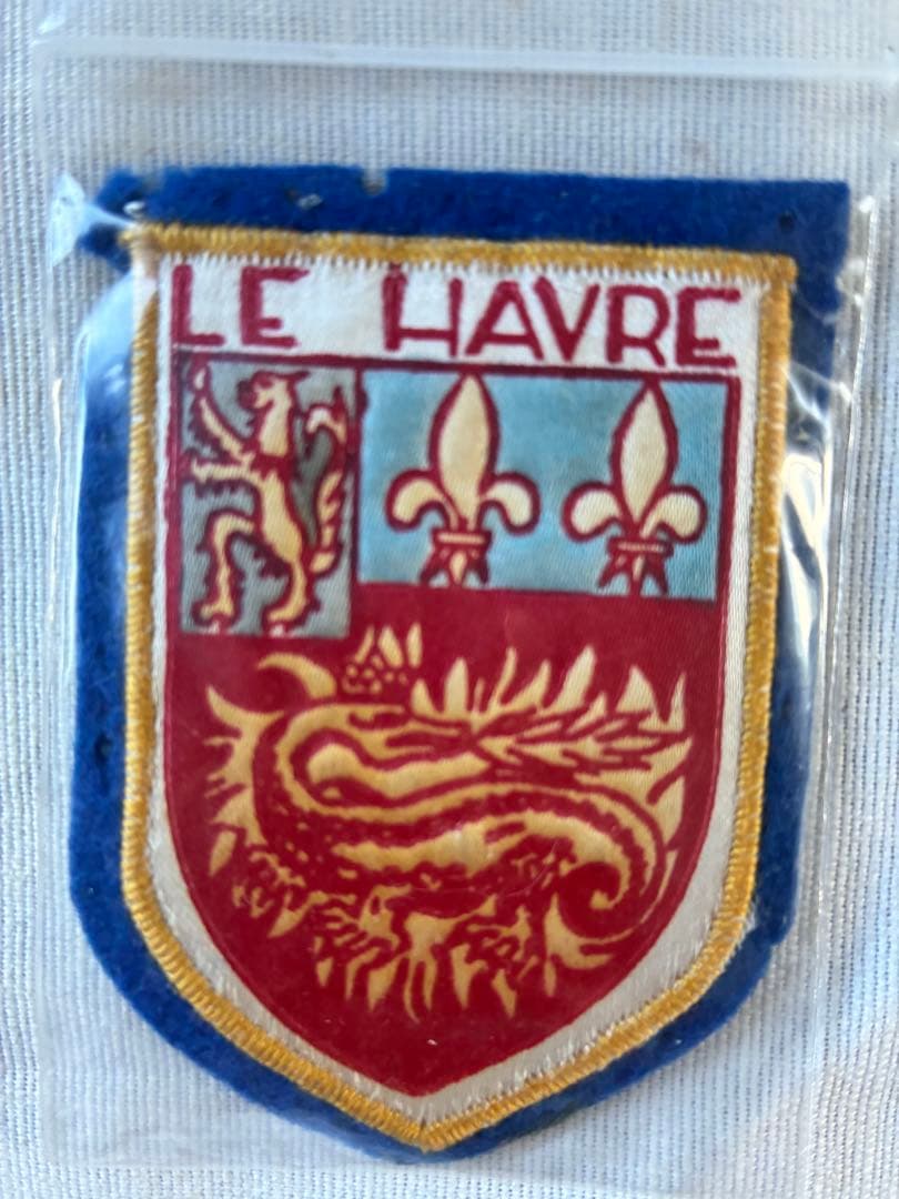 tanak アンティーク　ビンテージ　ワッペン　エンブレム　刺繍　布製