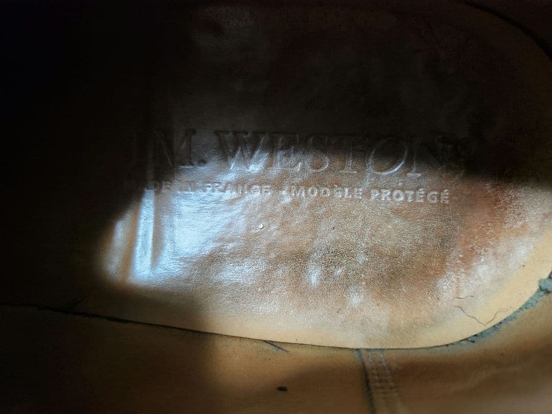 J.M. Weston ストレートチップ