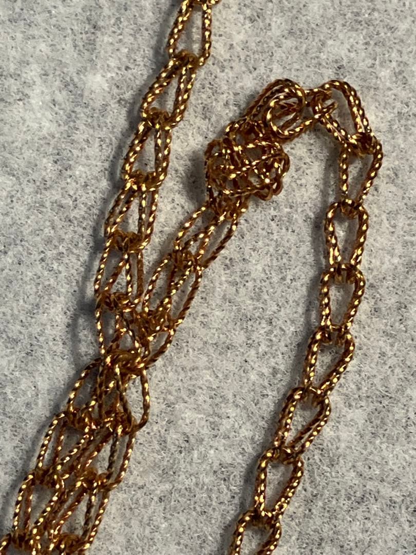 18K ゴールド ネックレス