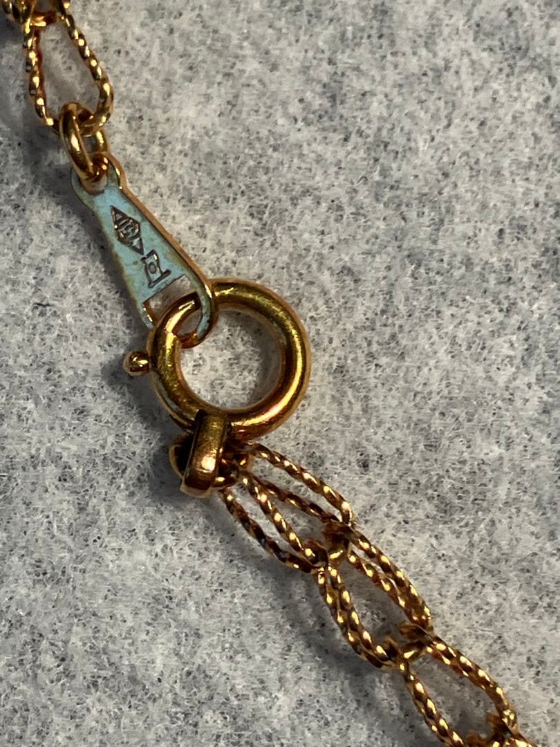 18K ゴールド ネックレス