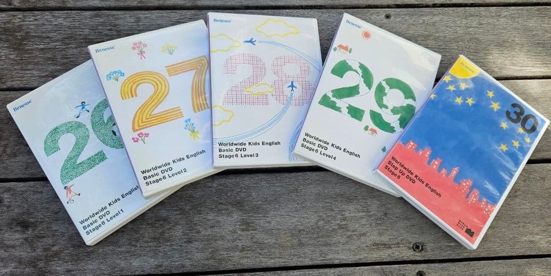 ワールドワイドキッズ English Basic DVD 全30巻セット