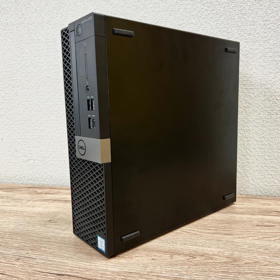☆今夜最終お値下げ☆【SSD搭載スリムPC】DELL OptiPlex 5070