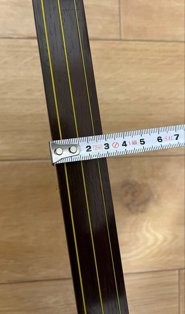 三味線本体 地歌　紫檀　ケース　スタンド付き