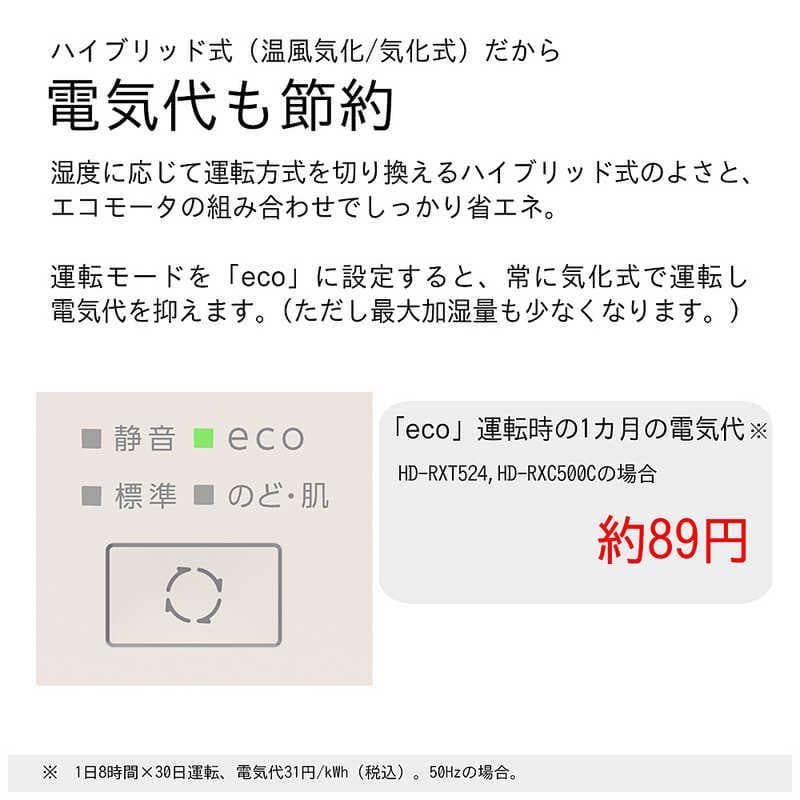【新品未開封品】ダイニチプラス HD-RXT524-W 加湿器 2024年モデル