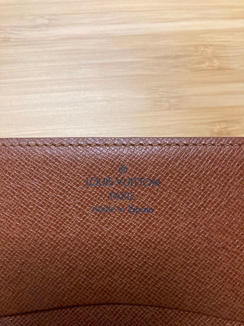 Louis Vuitton レザー 折りたたみカードケース　名刺入れ