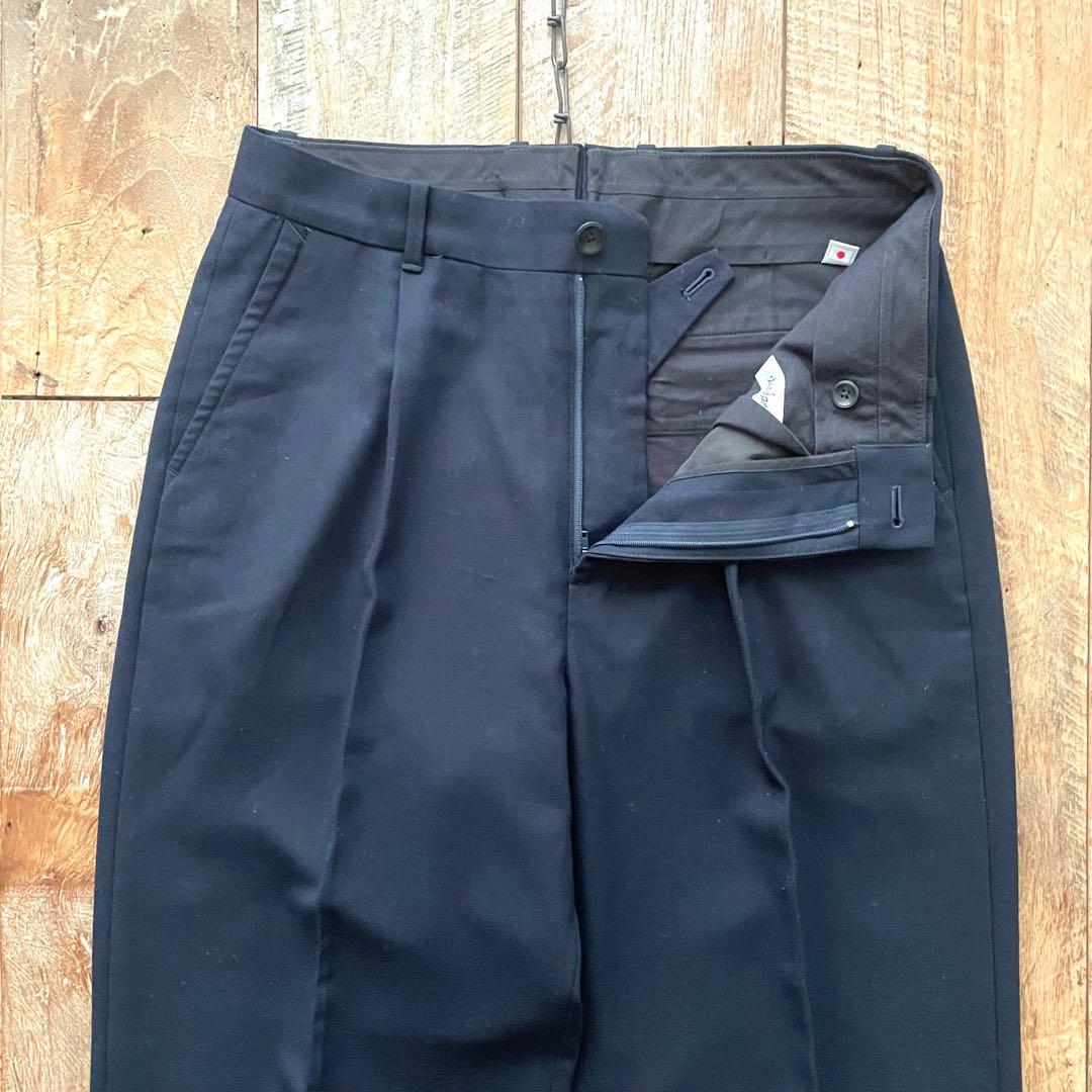 【極美品】Steven Alan ワイド テーパード スラックス パンツ M