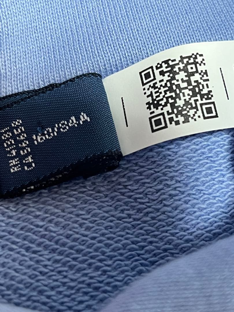 ポロラルフローレン　パーカー　ライトブルー　レディース　S ビッグポニー　刺繍