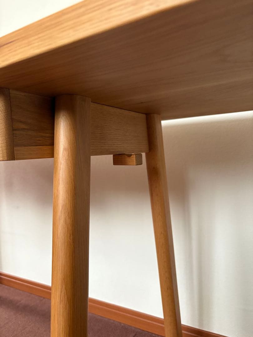 【価格更新】アクタス　サークルデスクオーク（チェストは別出品）