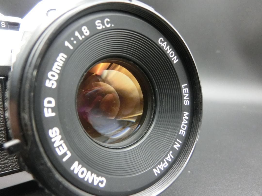 フィルムカメラ Canon AE-1 FD 50mm F1.8 / 35mm F3.5 S.C.
