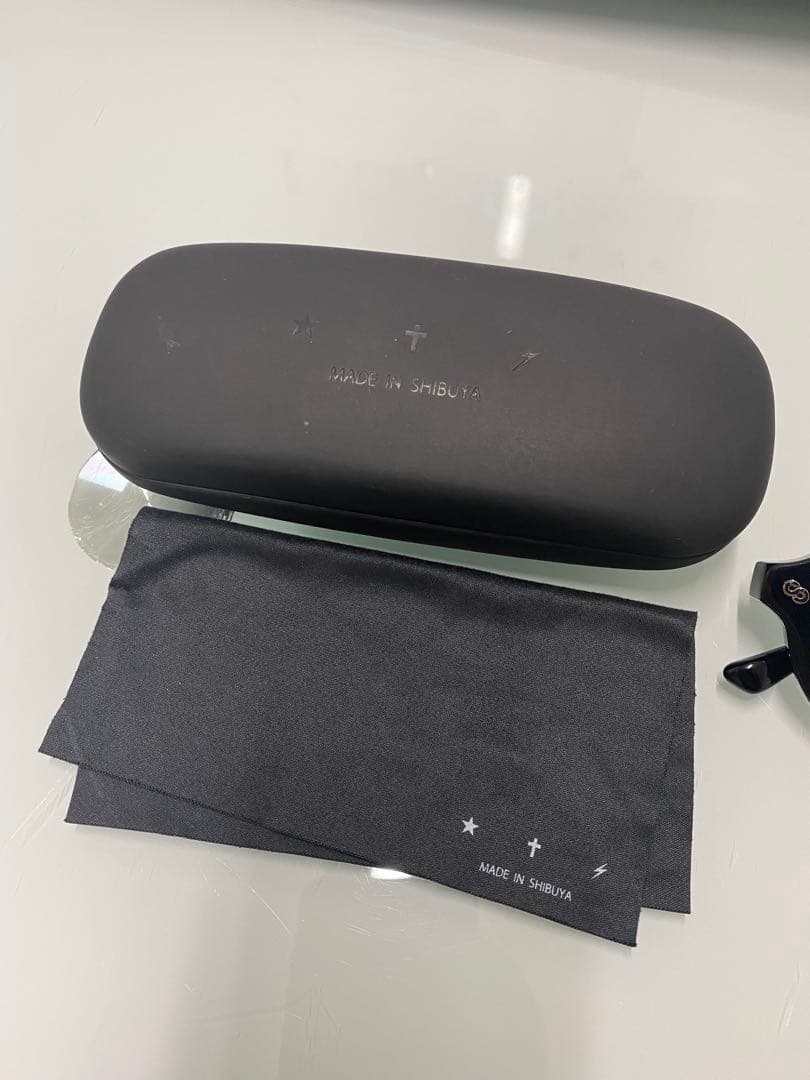 N.S.H 渋谷サングラス　Scramble AshGrayレンズ　美品　NSH