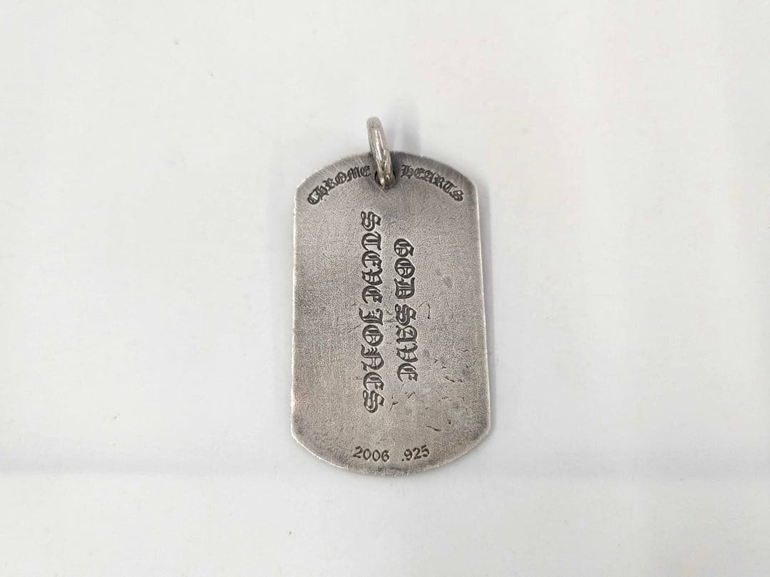 美品✨CHROME HEARTS クロムハーツ ドッグダグ シルバー