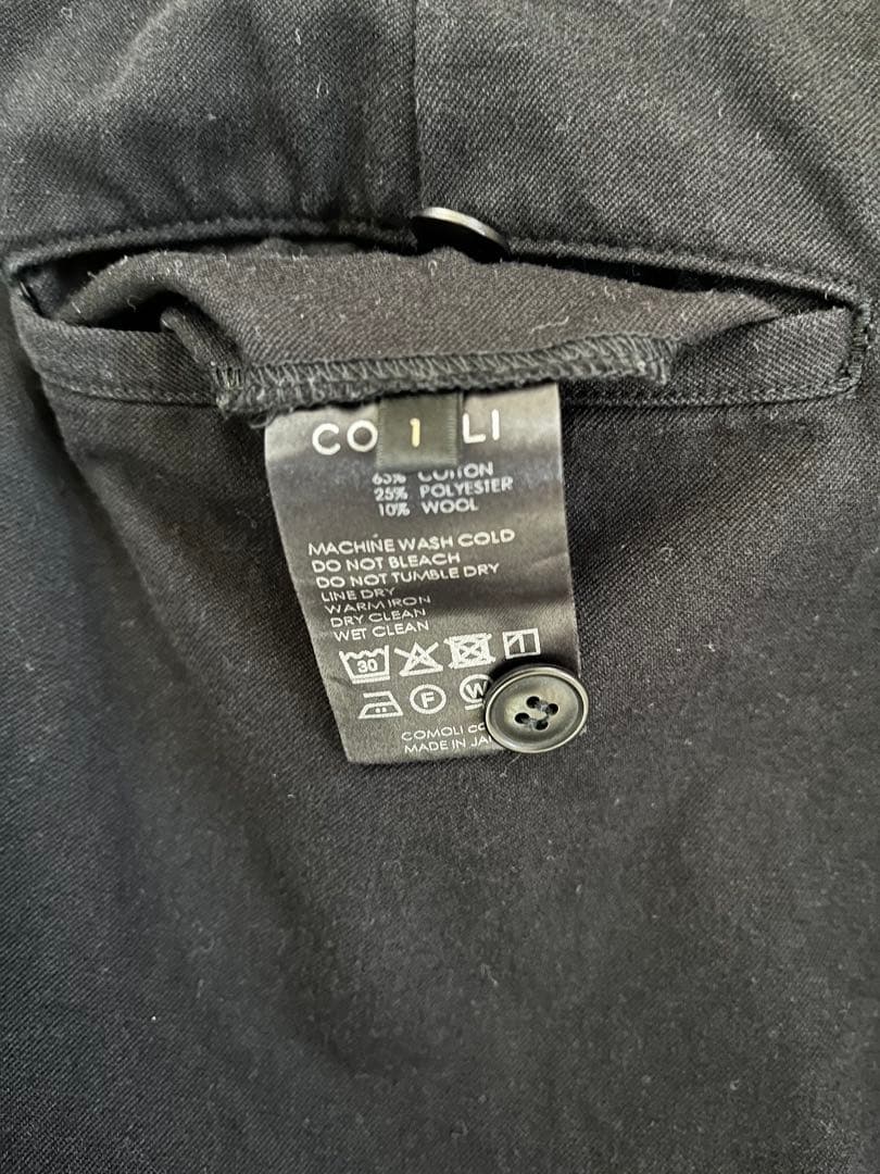 comoli 25ss ポストワークツイルパンツ　サイズ1