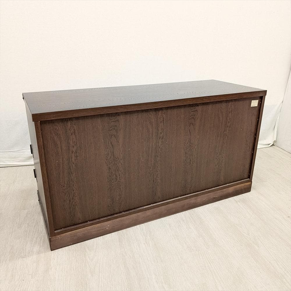 美品　ノダ工芸　欅 ケヤキ　ローチェスト　リビングチェスト　ローボード　タンス