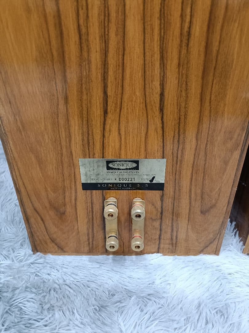 SONIQUE 5.5 ソニーク スピーカー ペア 希少 オーストラリア製