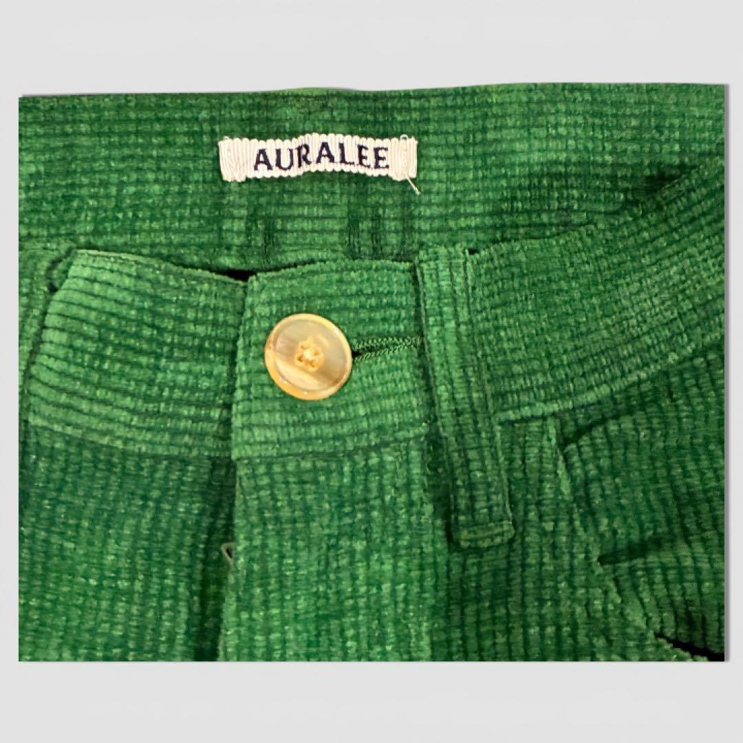 AURALEE オーラリー WOOL COTTON MOAL パンツ　タグ有