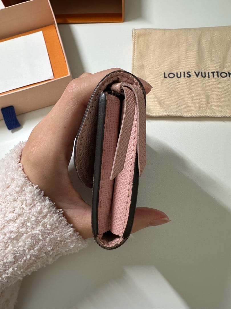 LOUIS VUITTON ケース ブラウン/ピンク