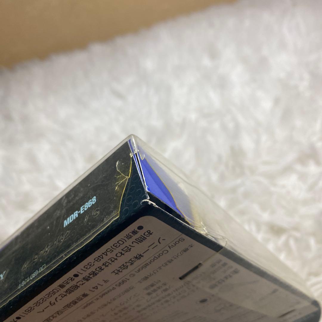 【未使用】ソニー　NUDE イヤホン　MDR-B868(B)