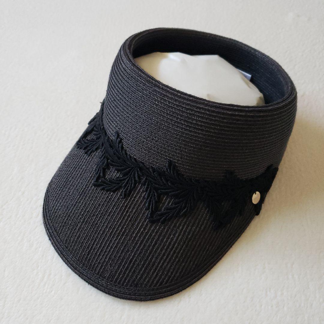週末価格数回着用のみ☆25300円アシーナニューヨークサンバイザー黒