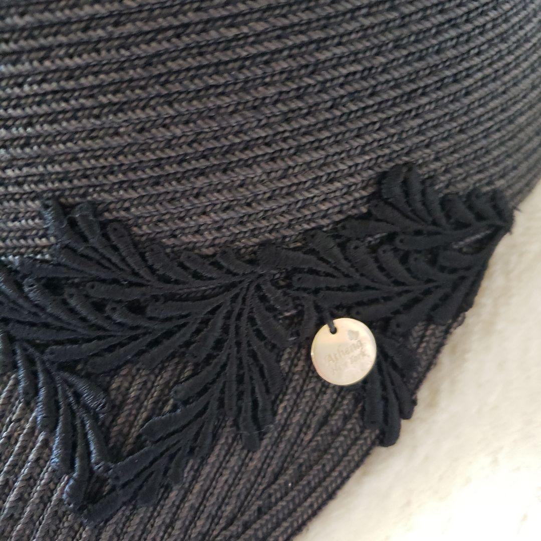 週末価格数回着用のみ☆25300円アシーナニューヨークサンバイザー黒