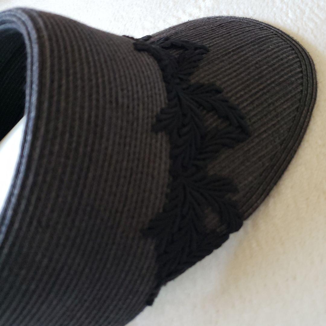 週末価格数回着用のみ☆25300円アシーナニューヨークサンバイザー黒