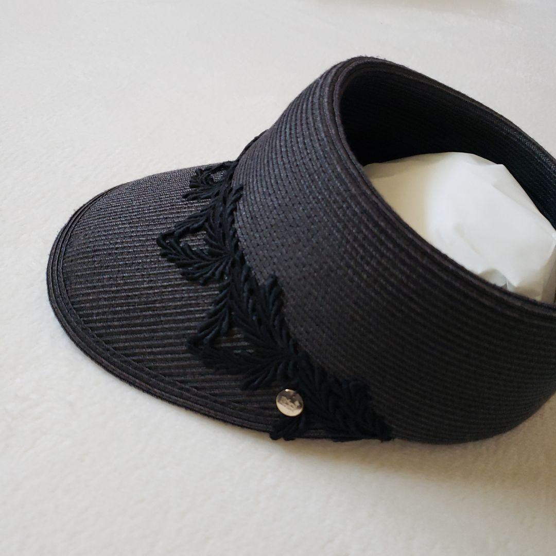 週末価格数回着用のみ☆25300円アシーナニューヨークサンバイザー黒