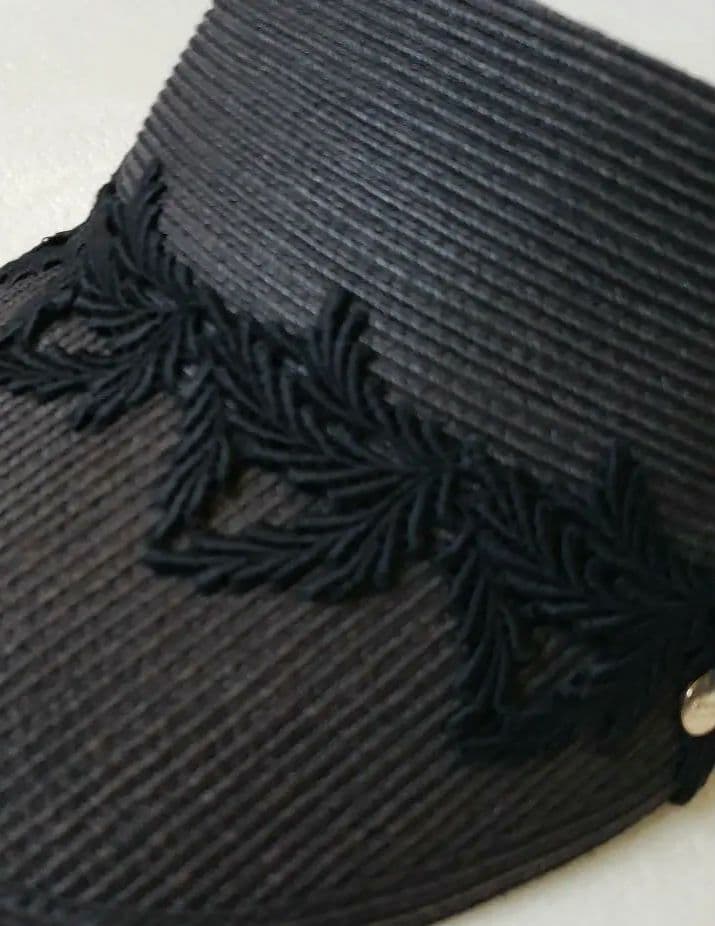 週末価格数回着用のみ☆25300円アシーナニューヨークサンバイザー黒