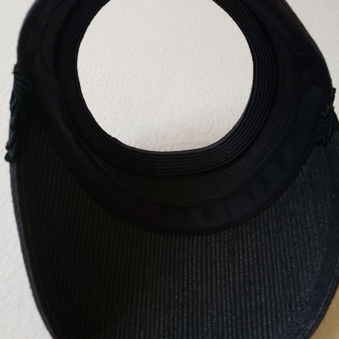 週末価格数回着用のみ☆25300円アシーナニューヨークサンバイザー黒