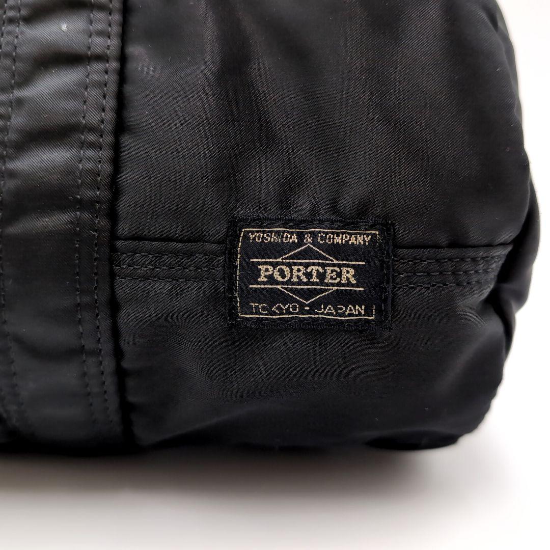 PORTER　ポーター　タンカー　ダッフルバッグ　ドラムバッグ　ナイロン　黒