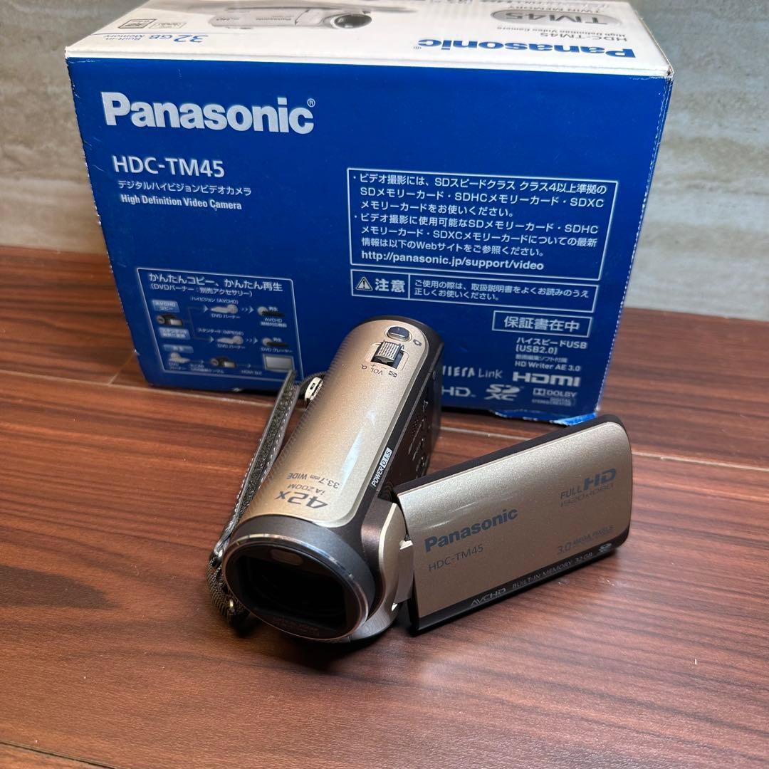 Panasonic HDC-TM45 ビデオカメラ 5515