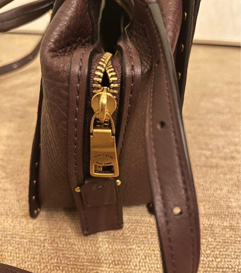 ⭐︎ syouta⭐︎COACH ドリーマー ウィズ リベット ハンドバッグ