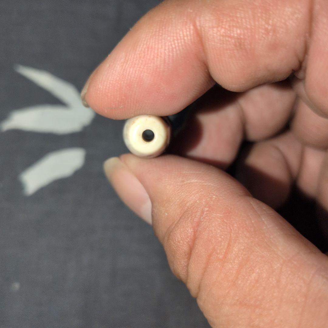 超希少高級　至純　白地　黒皇帝龍天珠 至純　白龍天珠　セット売り