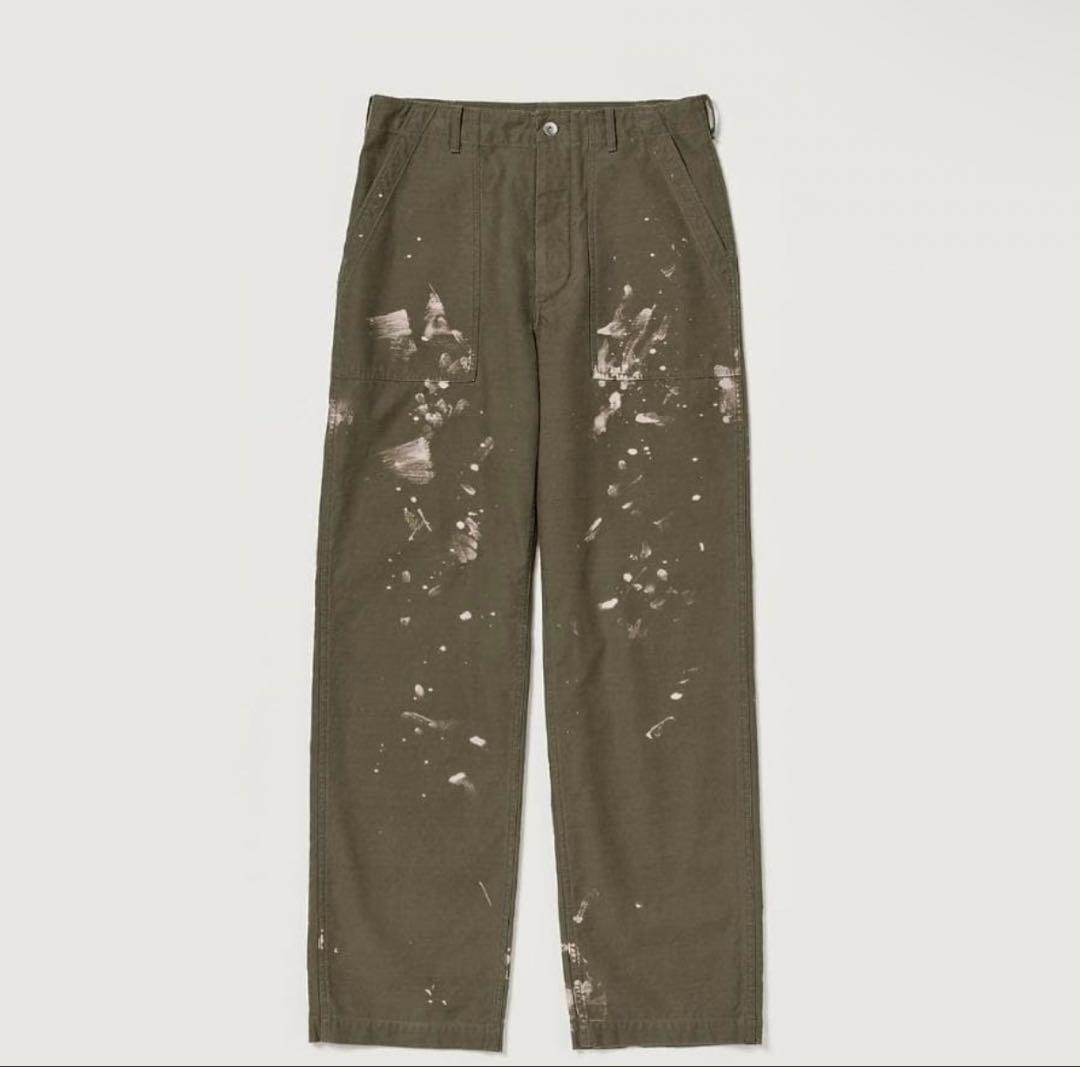 サイズ5 AURALEE WASHED BLEACHED BAKER PANTS